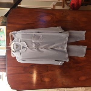 Vintage Norm Thompson Long sleeve, Long Pants Light blue, Sleepwear set Mediun